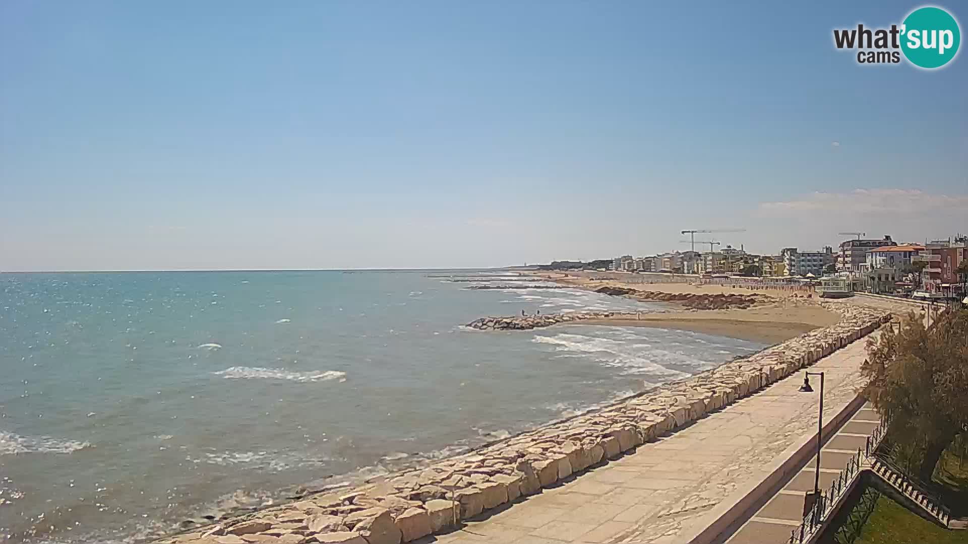 Kamera Caorle Ponente – Pogled iz “Marinai di Caorle”