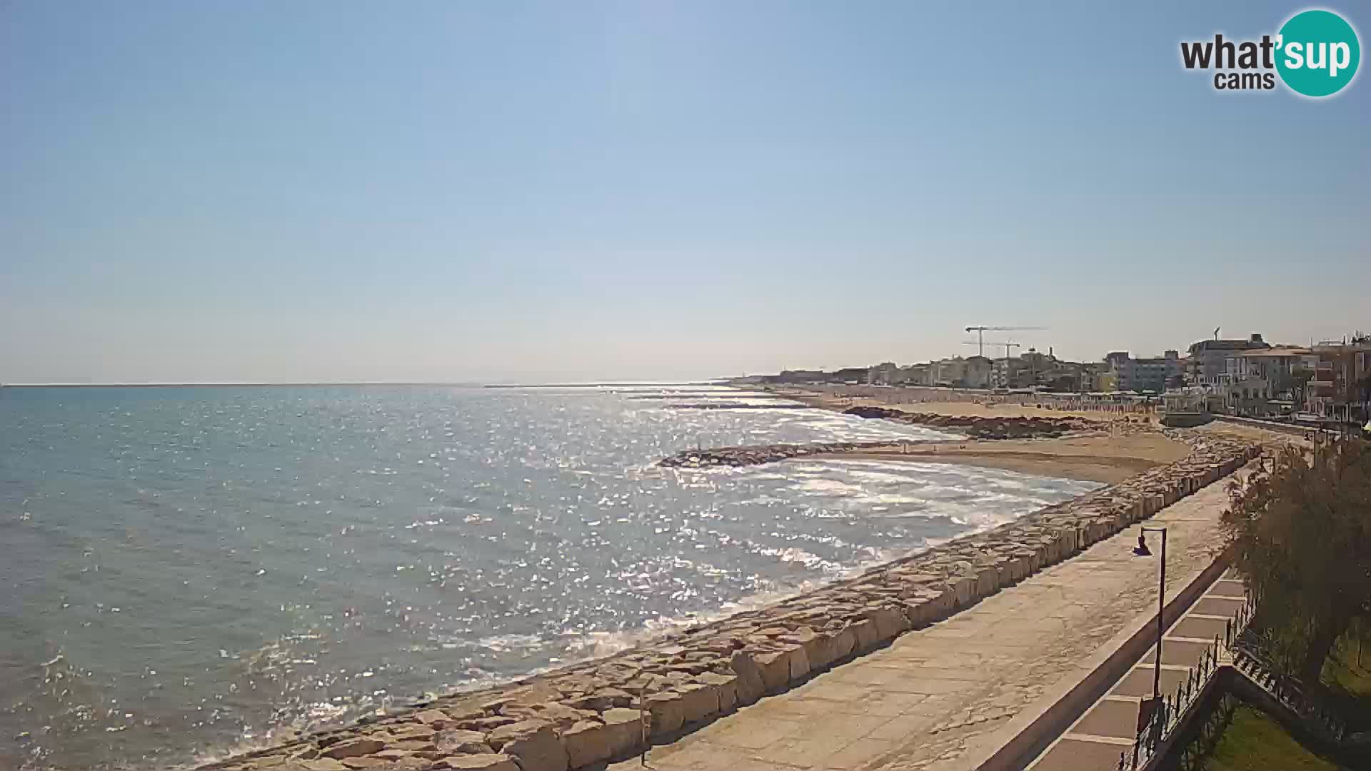 Kamera Caorle Ponente – Pogled iz “Marinai di Caorle”