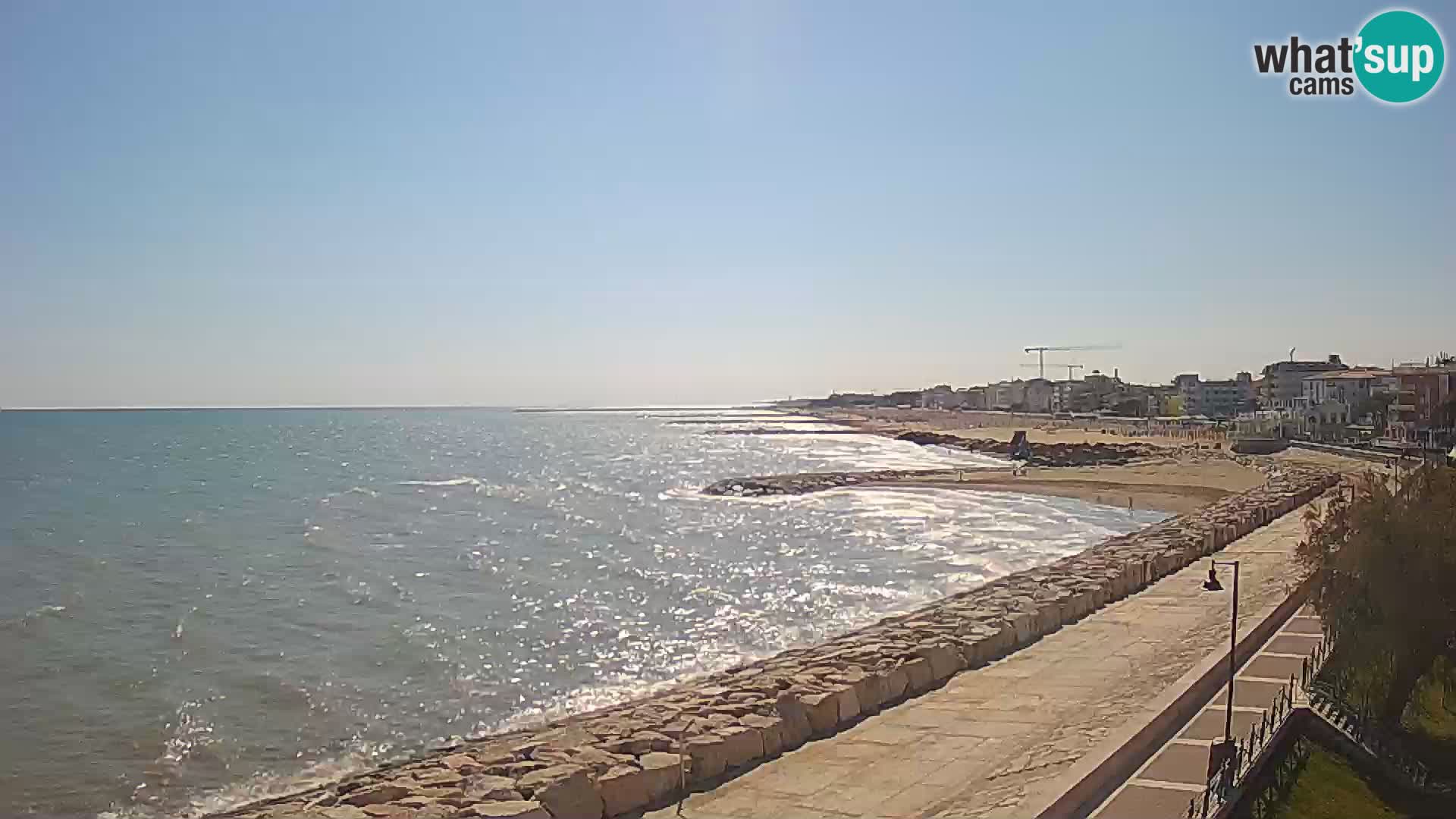 Webcam Caorle Ponente – View from Marinai di Caorle