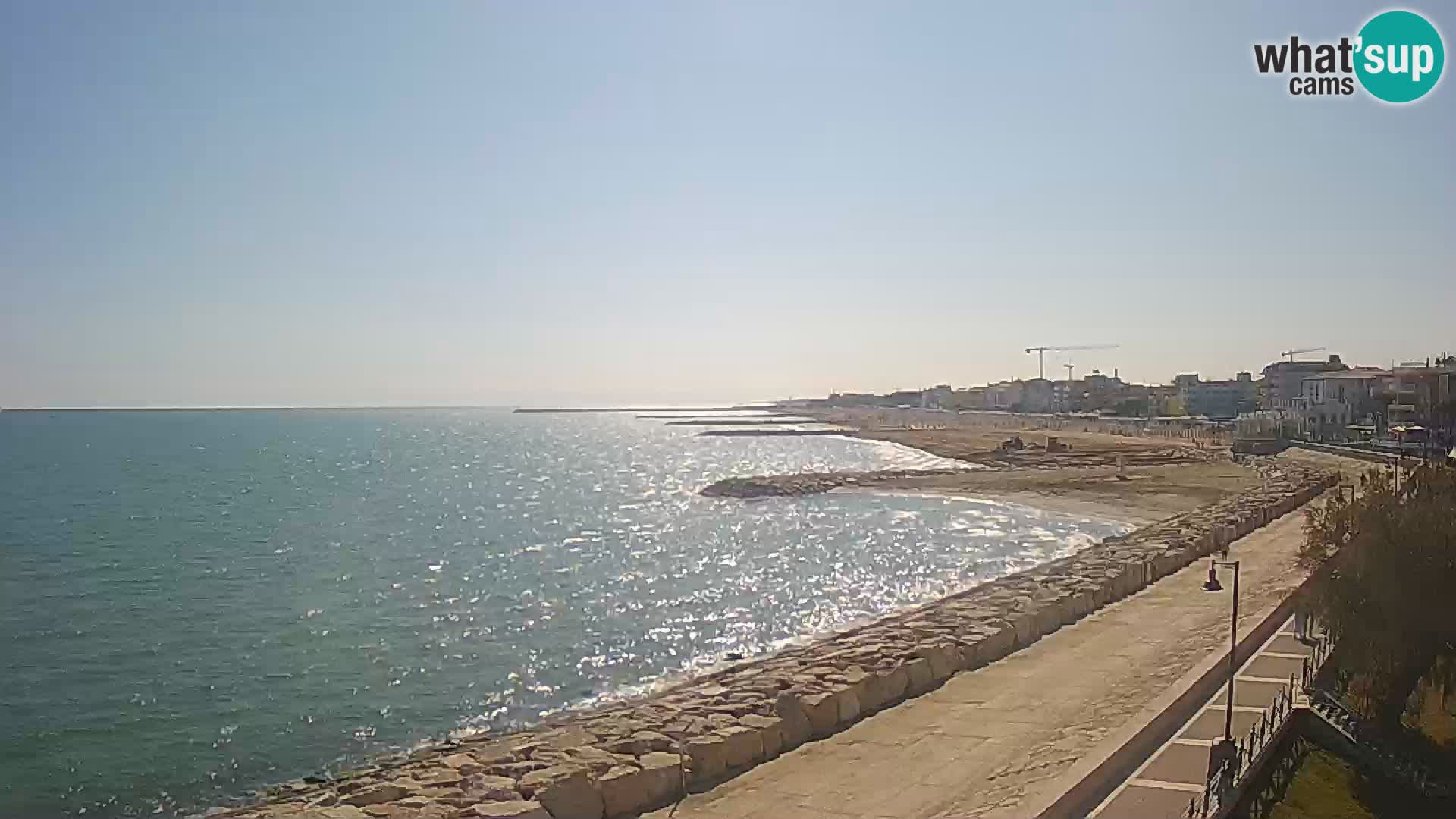 Webcam Caorle Ponente – View from Marinai di Caorle