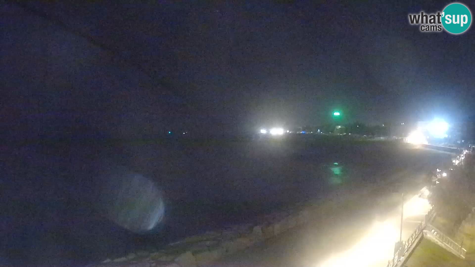 Webcam Caorle Ponente – Blick von Marinai di Caorle