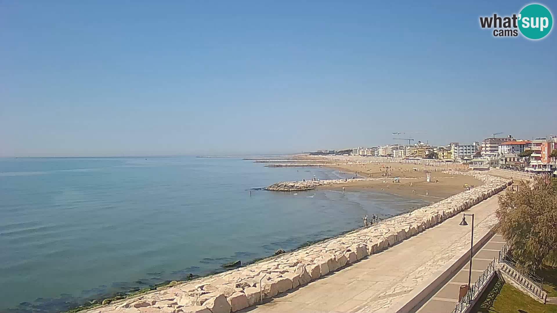 Webcam Caorle Ponente – panorama dall’ASS. Marinai di Caorle