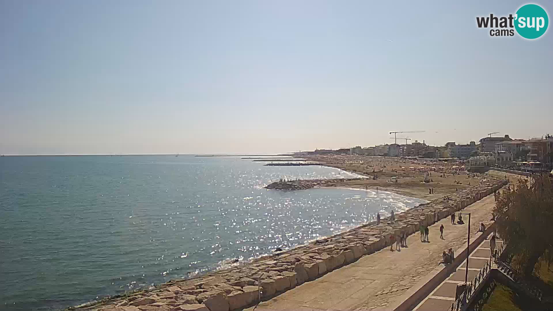 Web kamera Caorle Ponente – pogled sa “Marinai di Caorle”