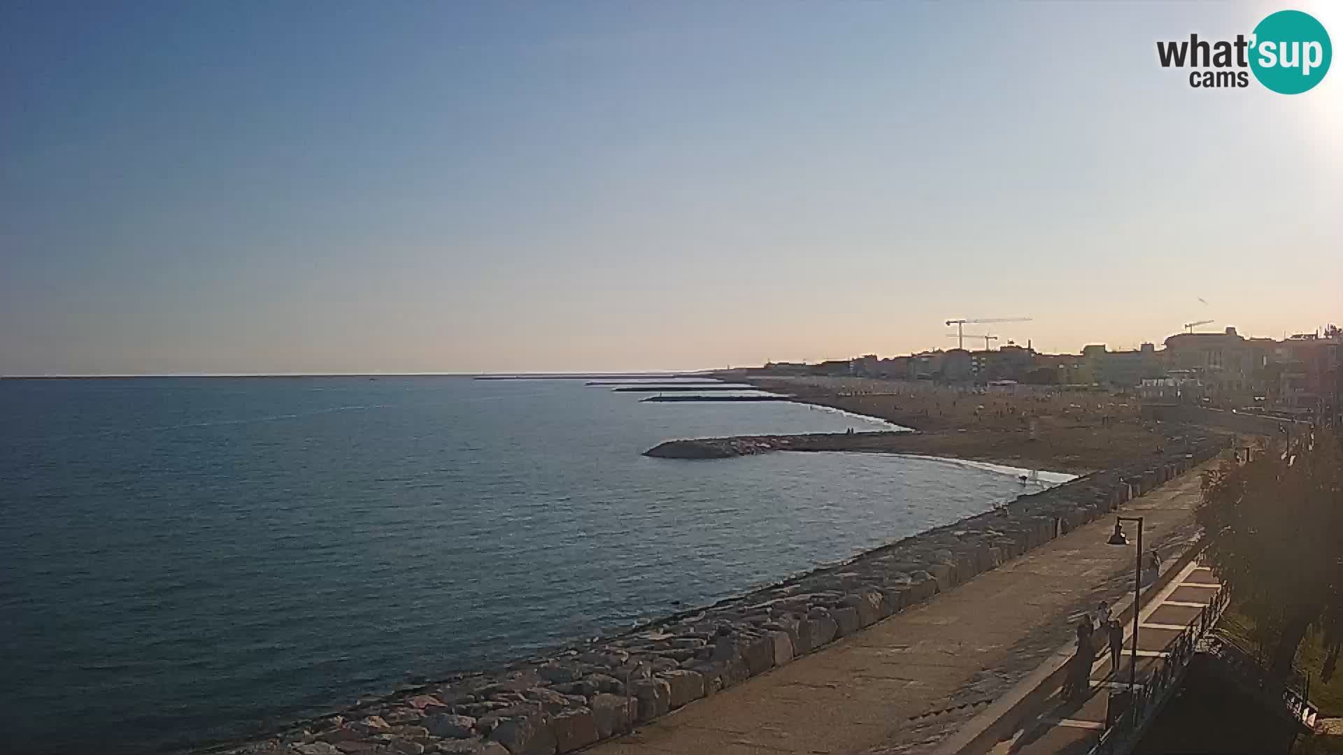 Webcam Caorle Ponente – panorama dall’ASS. Marinai di Caorle