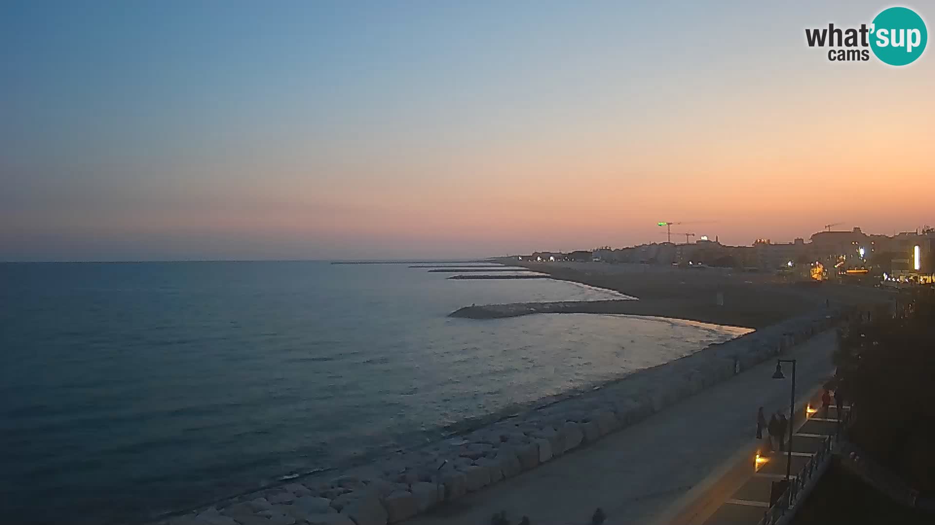 Webcam Caorle Ponente – panorama dall’ASS. Marinai di Caorle