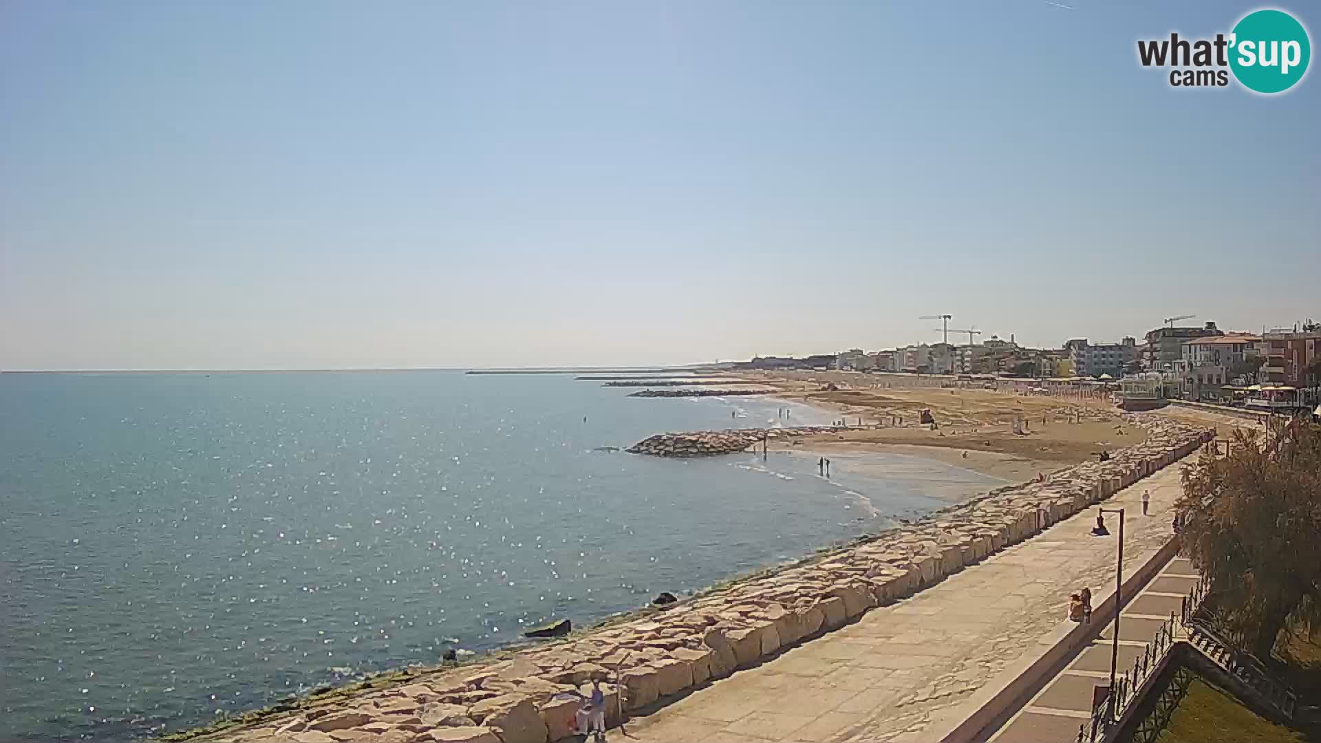 Webcam Caorle Ponente – panorama dall’ASS. Marinai di Caorle