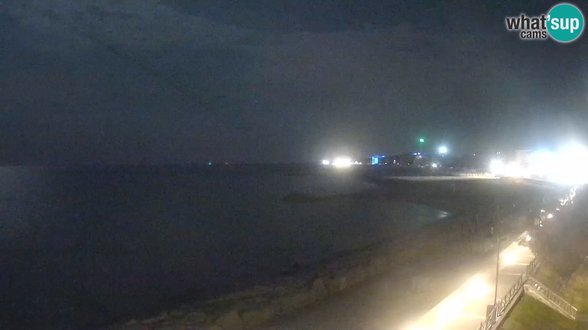 Webcam Caorle Ponente – Vue depuis les Marinai di Caorle