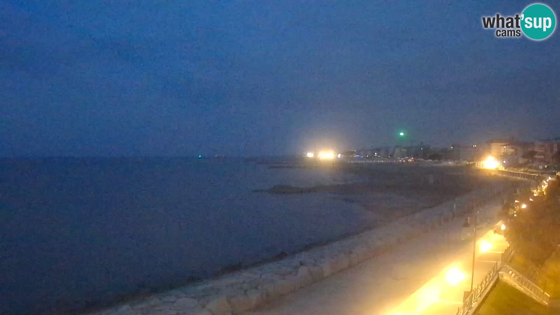 Webcam Caorle Ponente – Blick von Marinai di Caorle