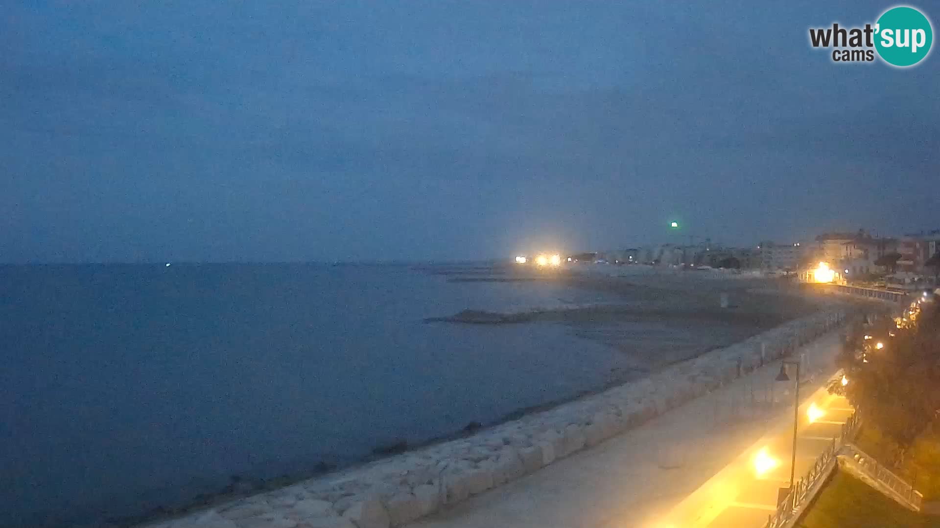 Webcam Caorle Ponente – Blick von Marinai di Caorle