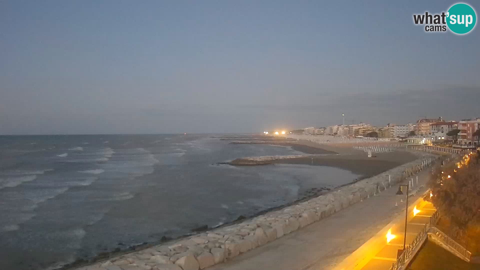 Kamera Caorle Ponente – Pogled iz “Marinai di Caorle”