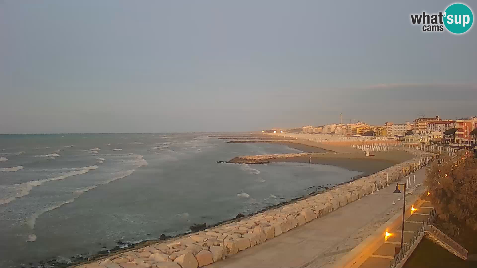 Webcam Caorle Ponente – Vista desde Marinai di Caorle
