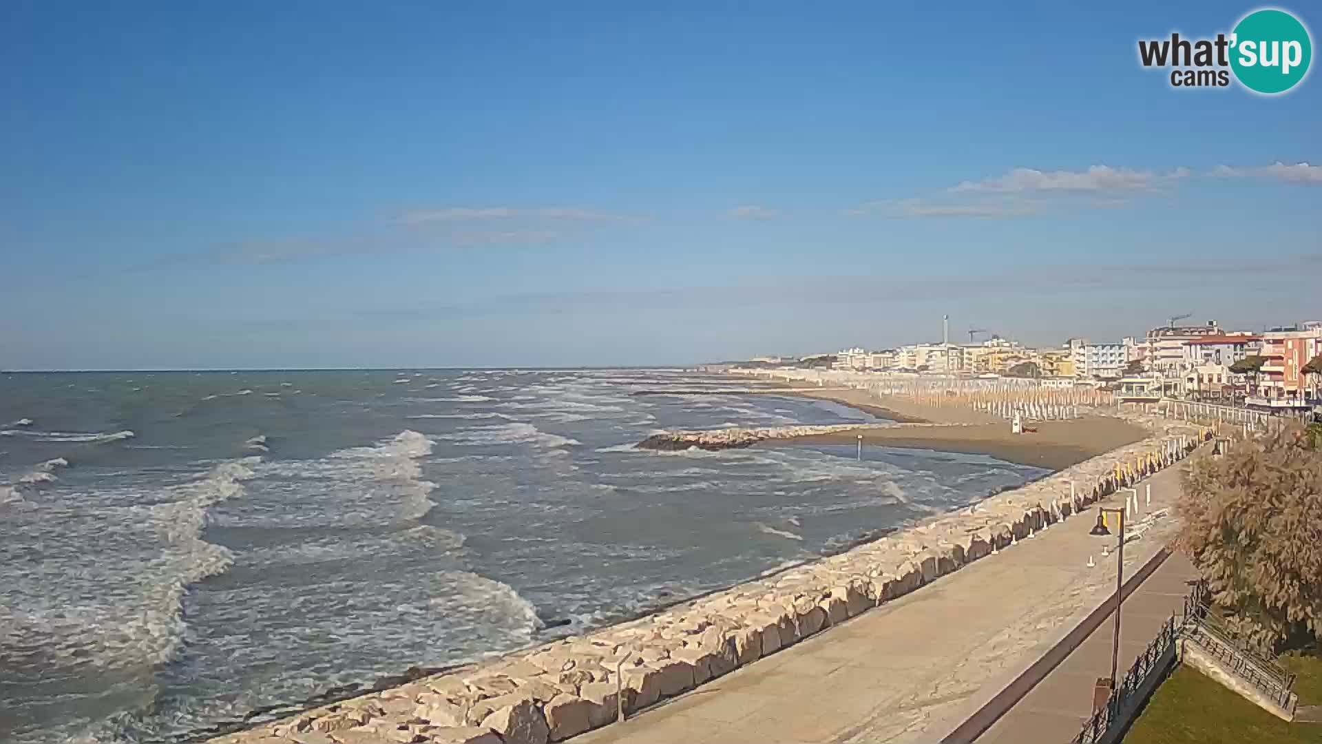 Web kamera Caorle Ponente – pogled sa “Marinai di Caorle”