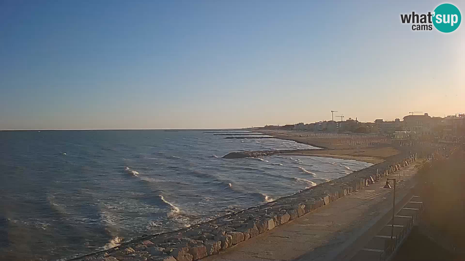 Webcam Caorle Ponente – View from Marinai di Caorle