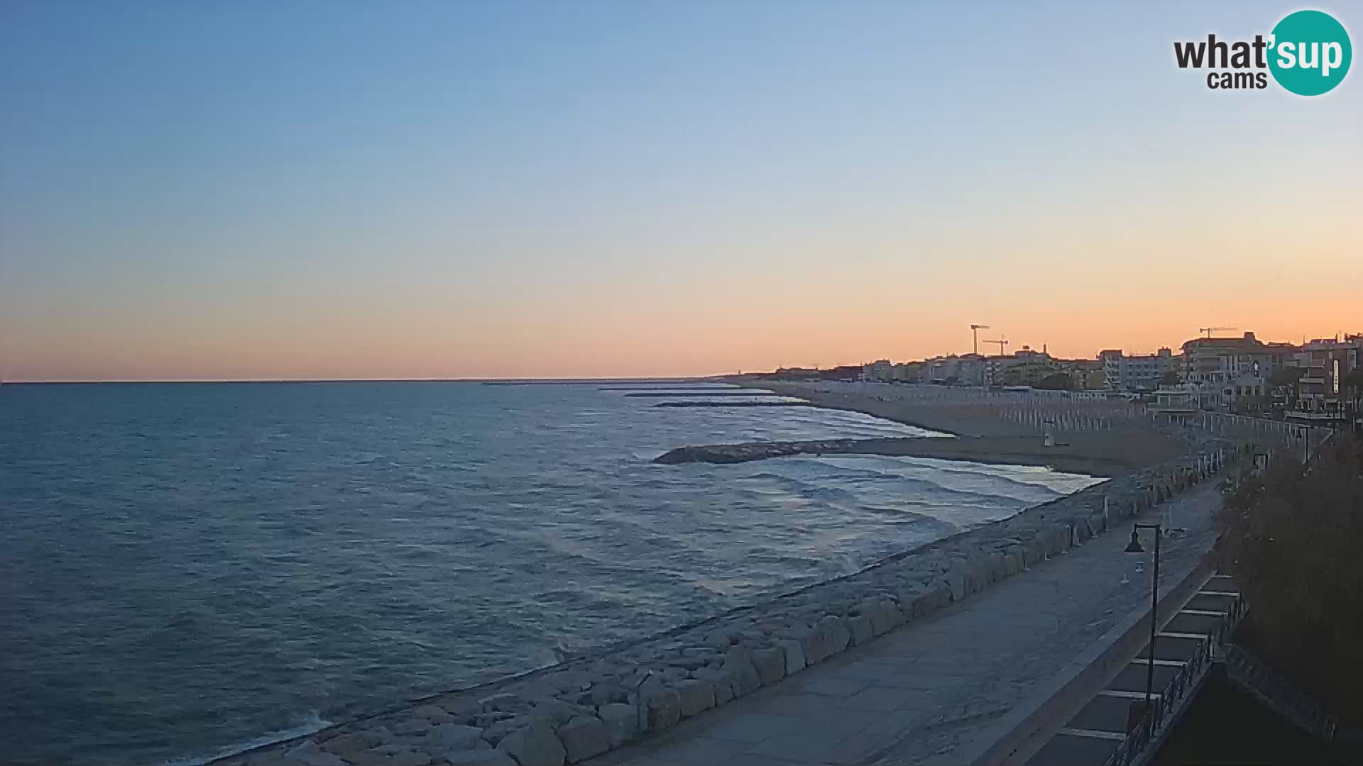 Webcam Caorle Ponente – View from Marinai di Caorle