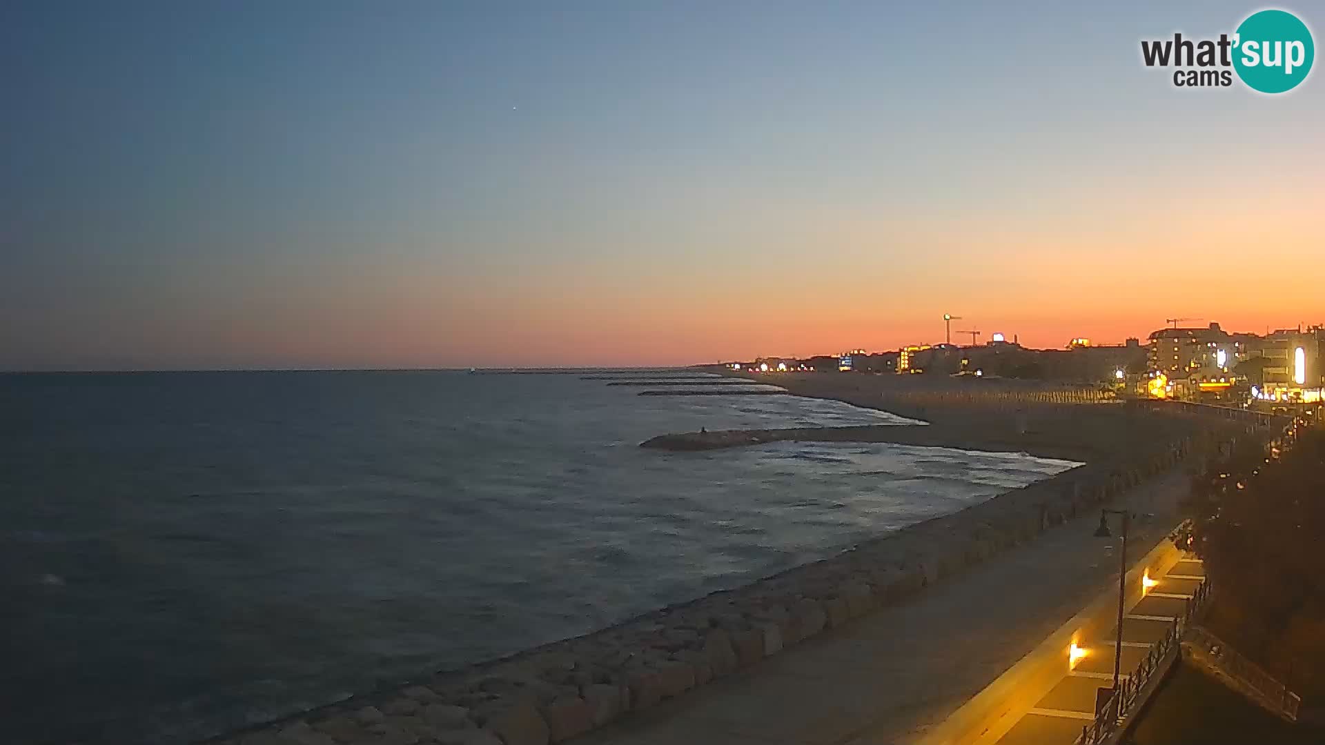 Kamera Caorle Ponente – Pogled iz “Marinai di Caorle”