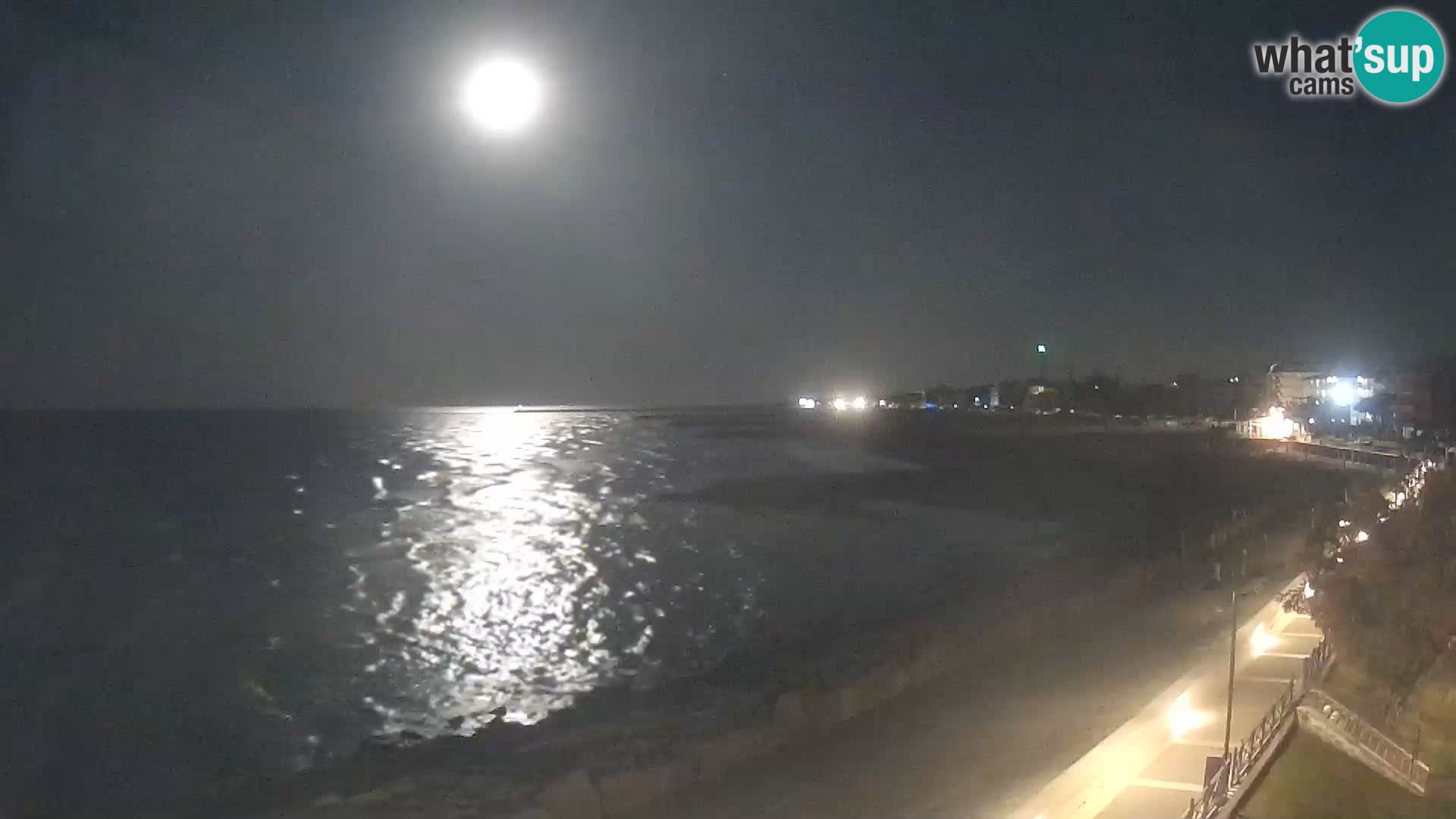 Webcam Caorle Ponente – Vista desde Marinai di Caorle