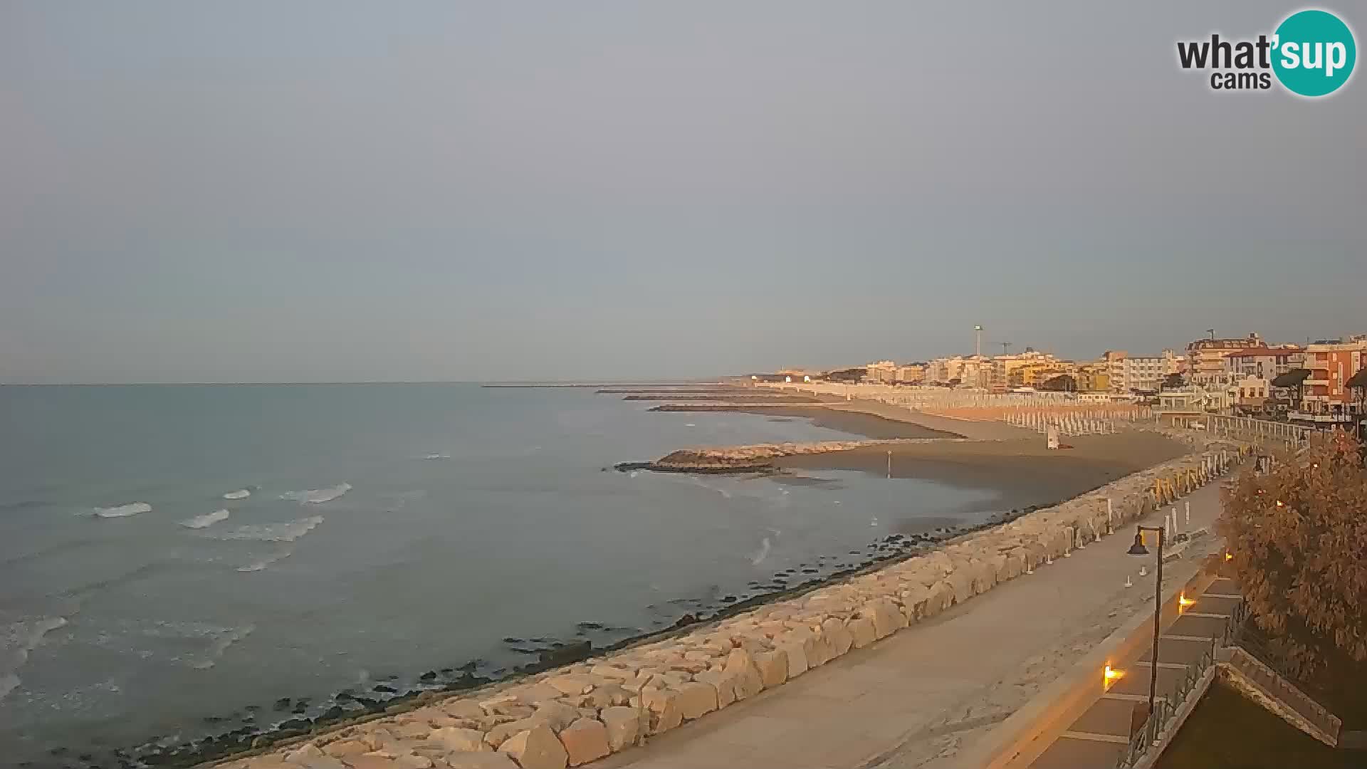 Webcam Caorle Ponente – View from Marinai di Caorle