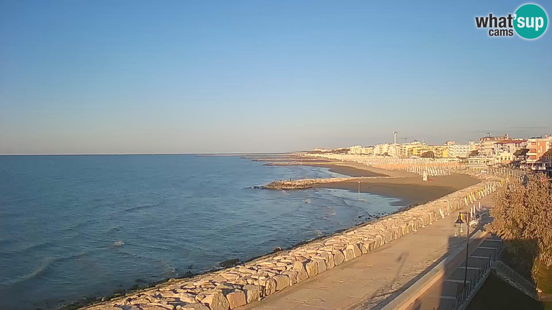 Webcam Caorle Ponente – panorama dall’ASS. Marinai di Caorle