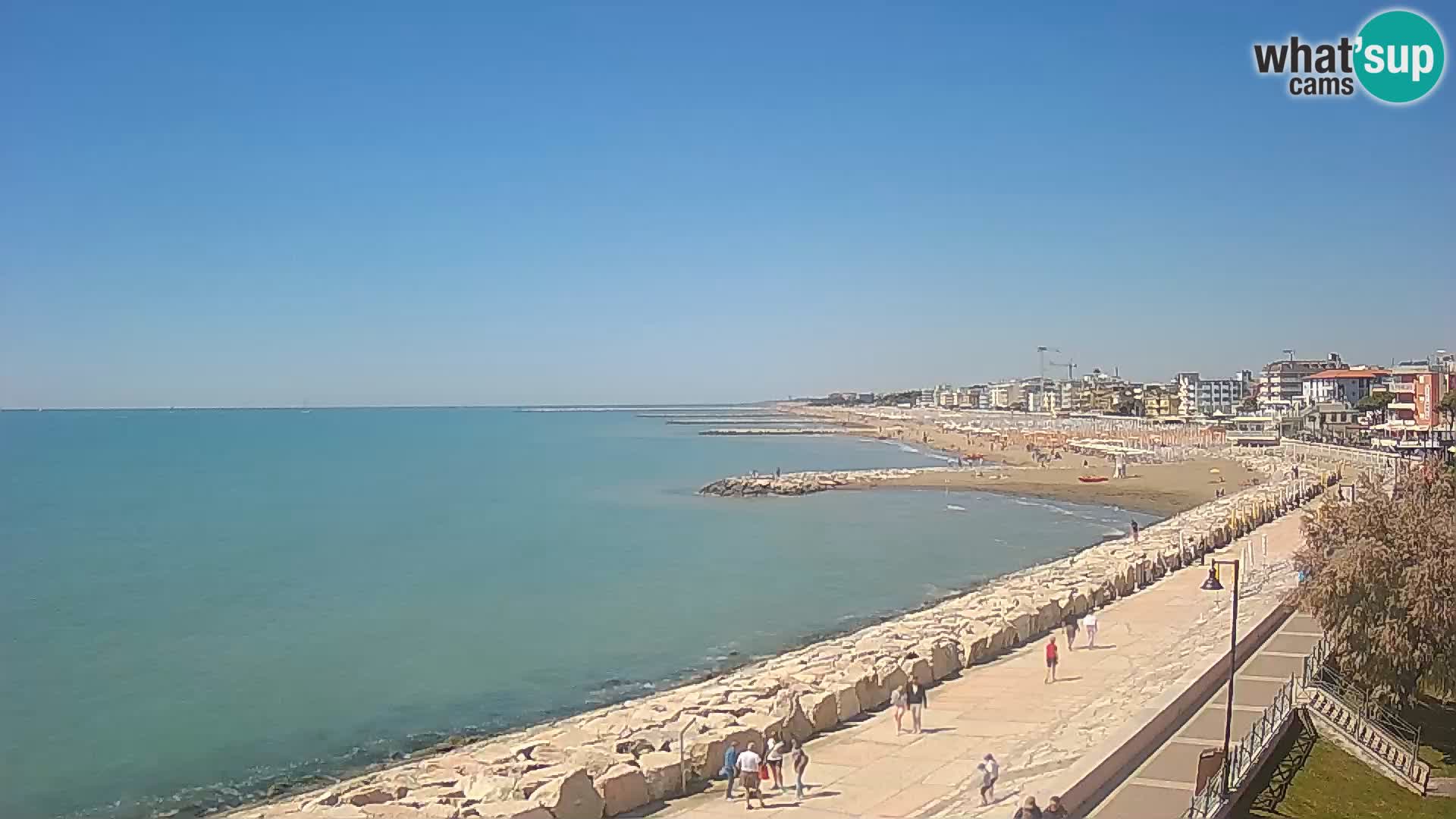 Web kamera Caorle Ponente – pogled sa “Marinai di Caorle”