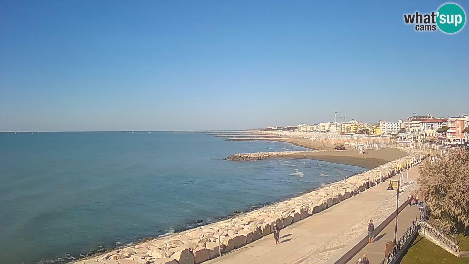 Webcam Caorle Ponente – View from Marinai di Caorle