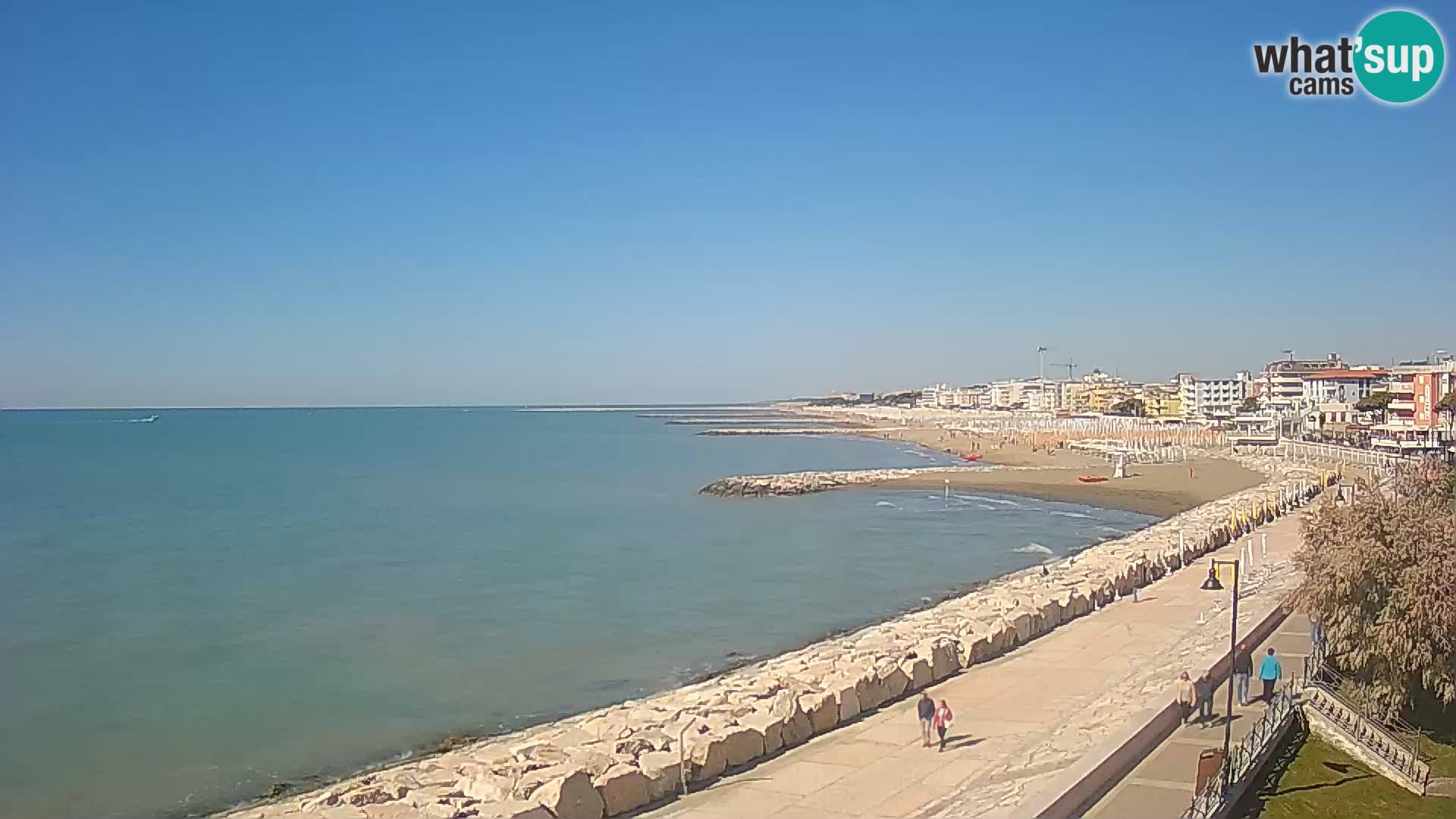 Webcam Caorle Ponente – View from Marinai di Caorle