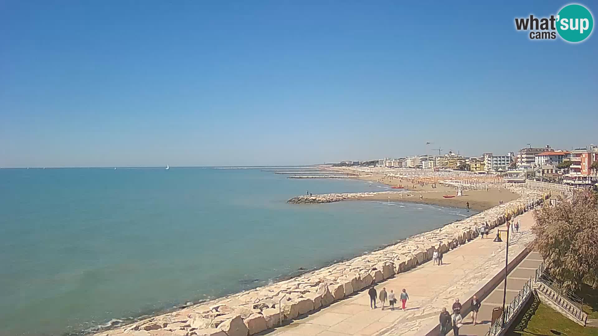 Webcam Caorle Ponente – Vista desde Marinai di Caorle