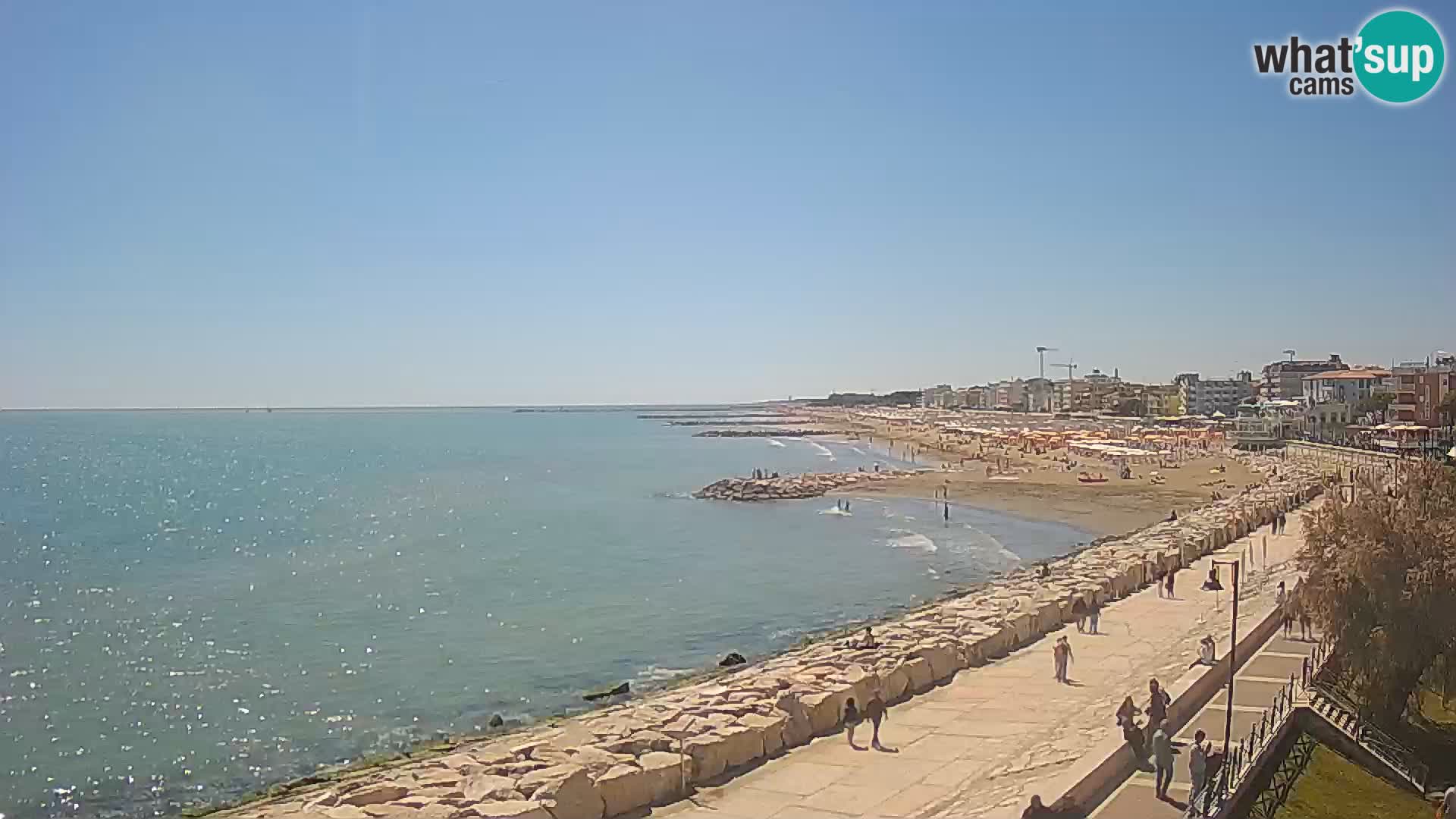 Web kamera Caorle Ponente – pogled sa “Marinai di Caorle”