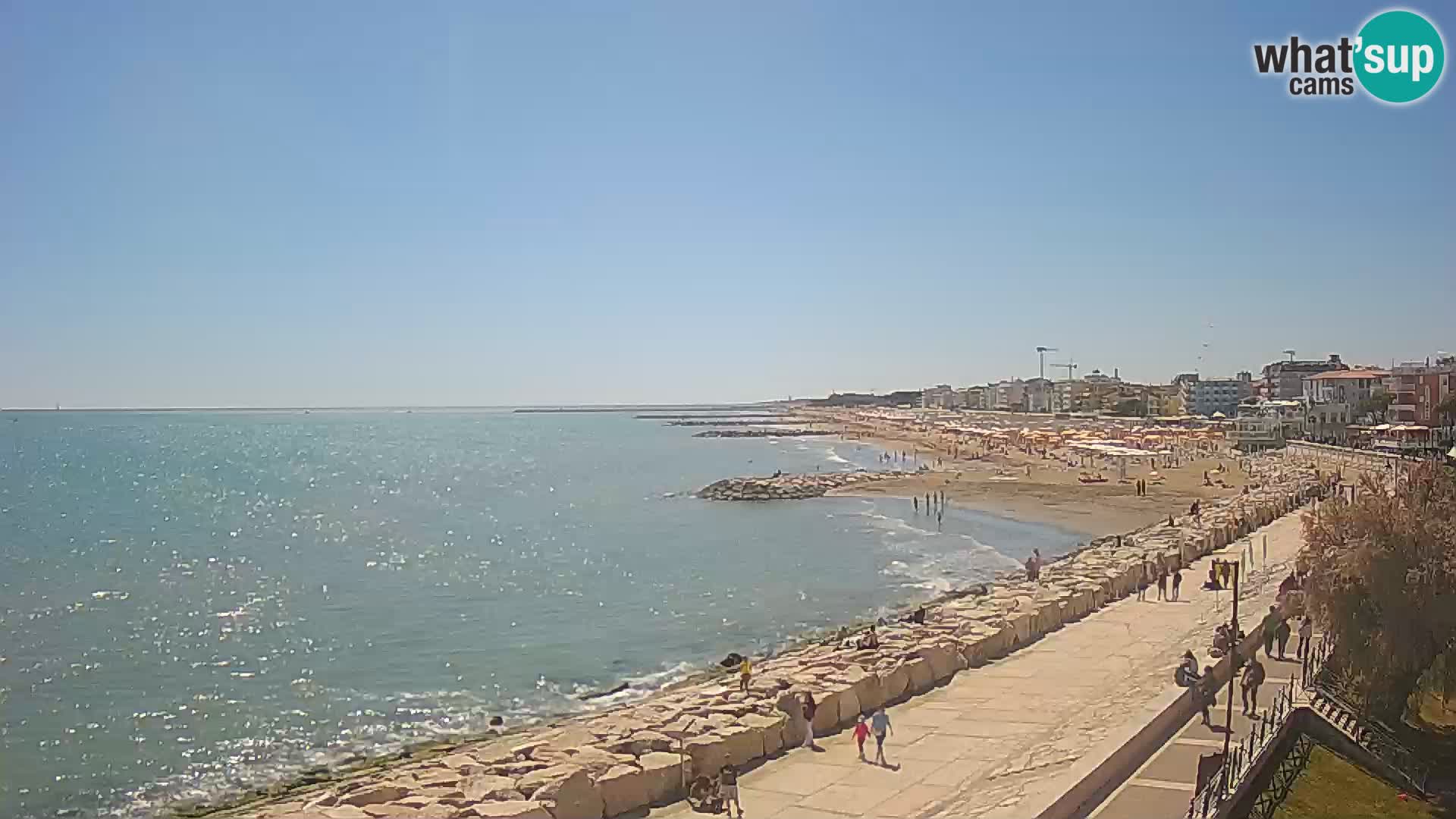 Webcam Caorle Ponente – Vista desde Marinai di Caorle