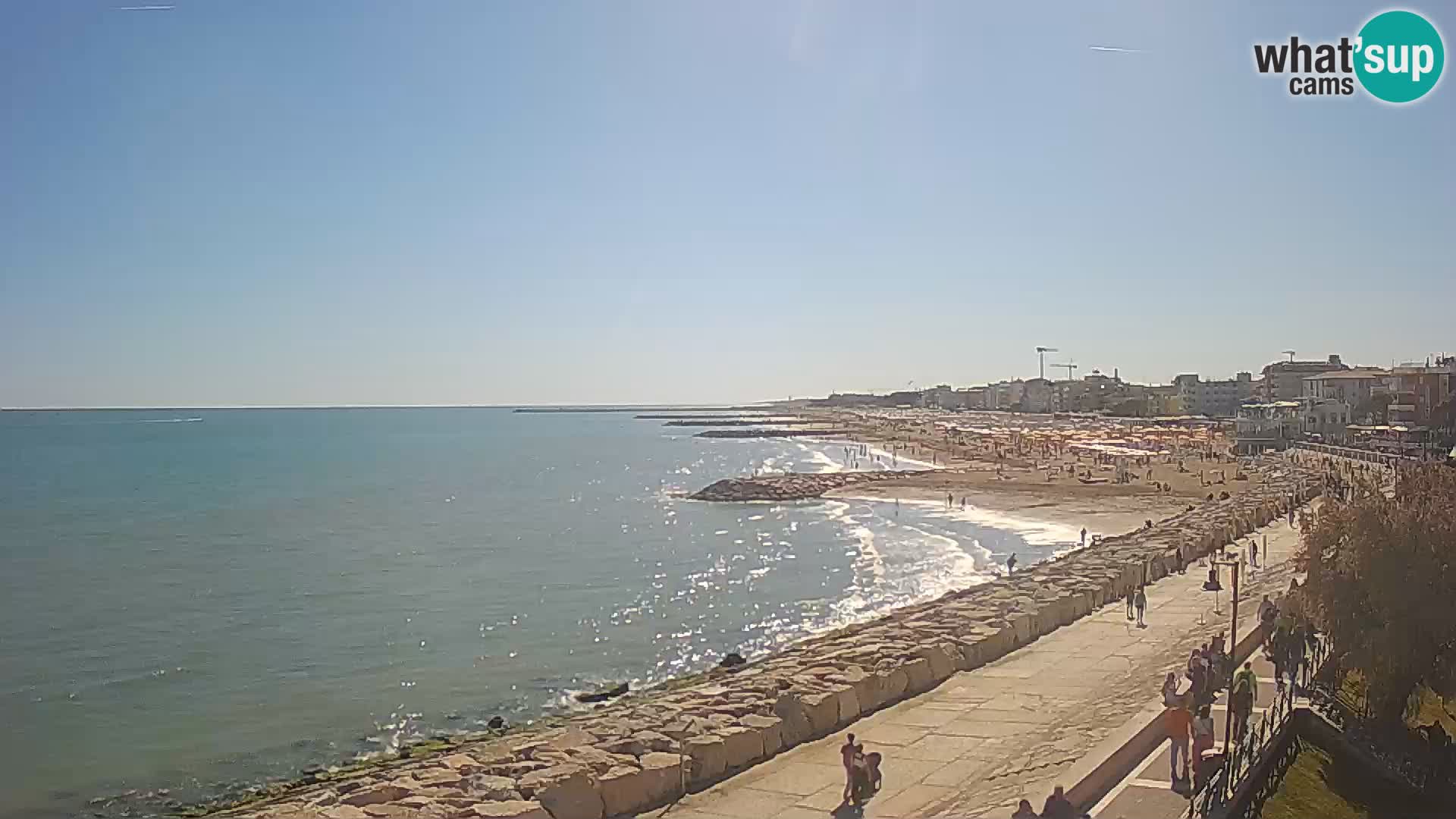 Webcam Caorle Ponente – Vista desde Marinai di Caorle