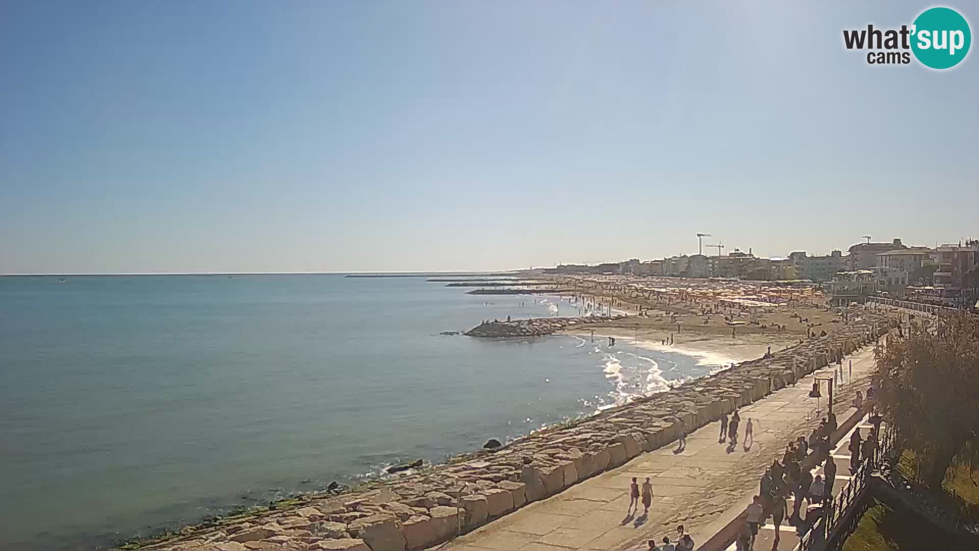 Kamera Caorle Ponente – Pogled iz “Marinai di Caorle”