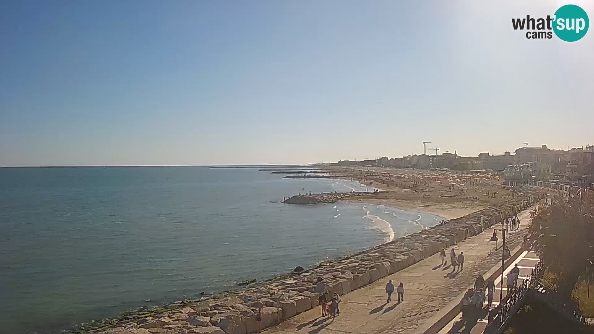Web kamera Caorle Ponente – pogled sa “Marinai di Caorle”
