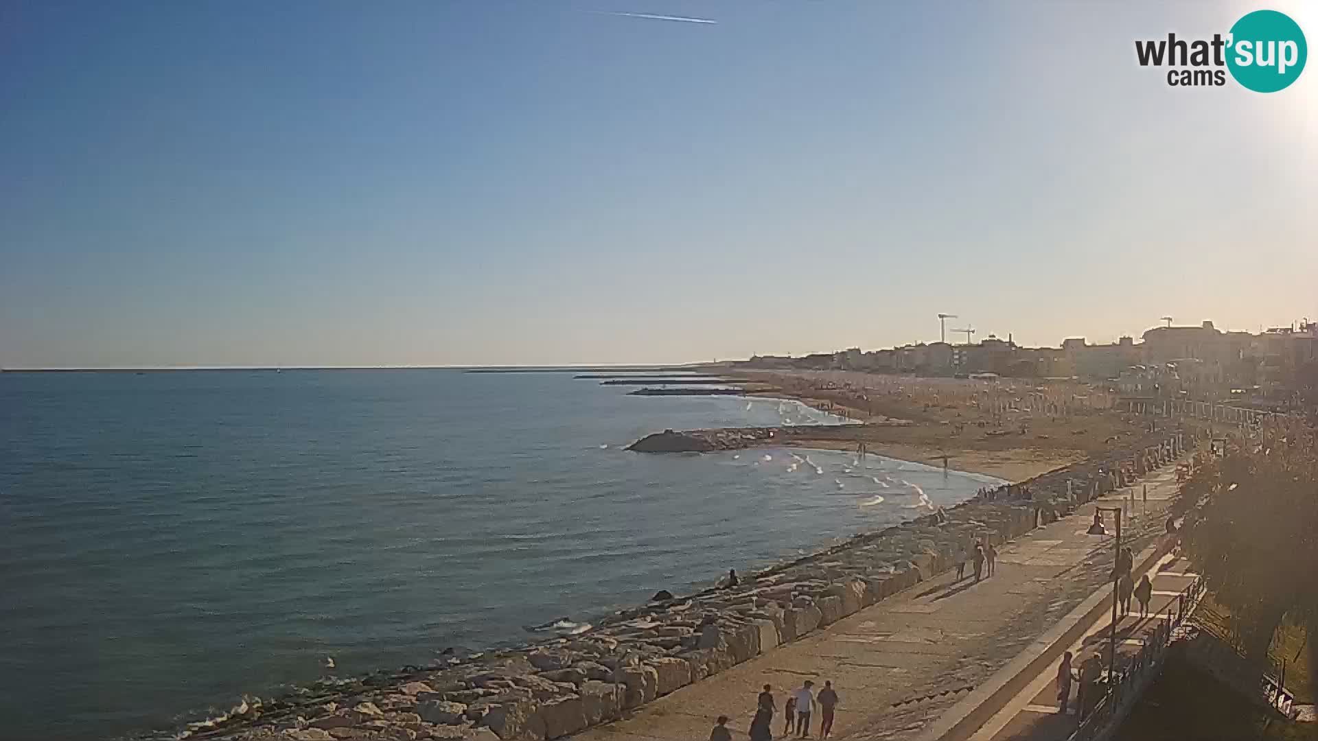Webcam Caorle Ponente – Vista desde Marinai di Caorle