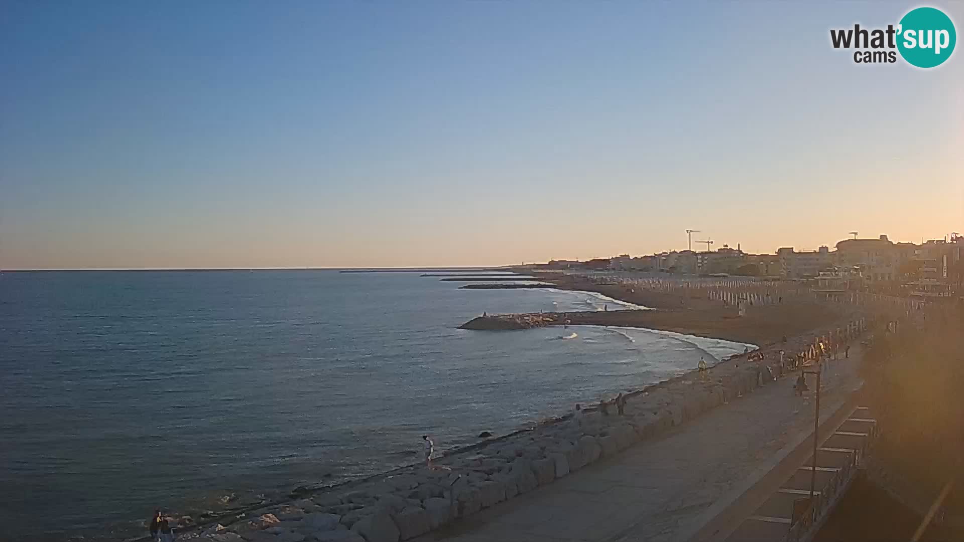 Webcam Caorle Ponente – Vista desde Marinai di Caorle