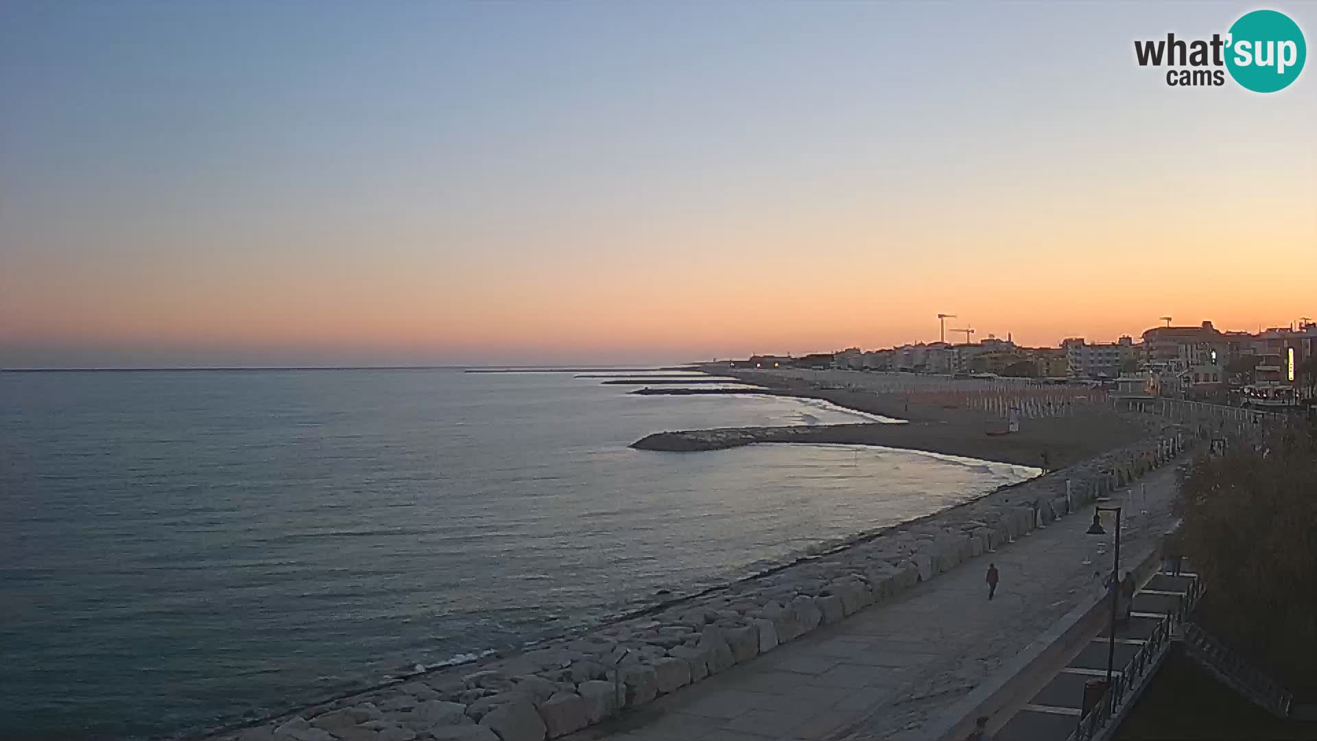 Webcam Caorle Ponente – Vista desde Marinai di Caorle