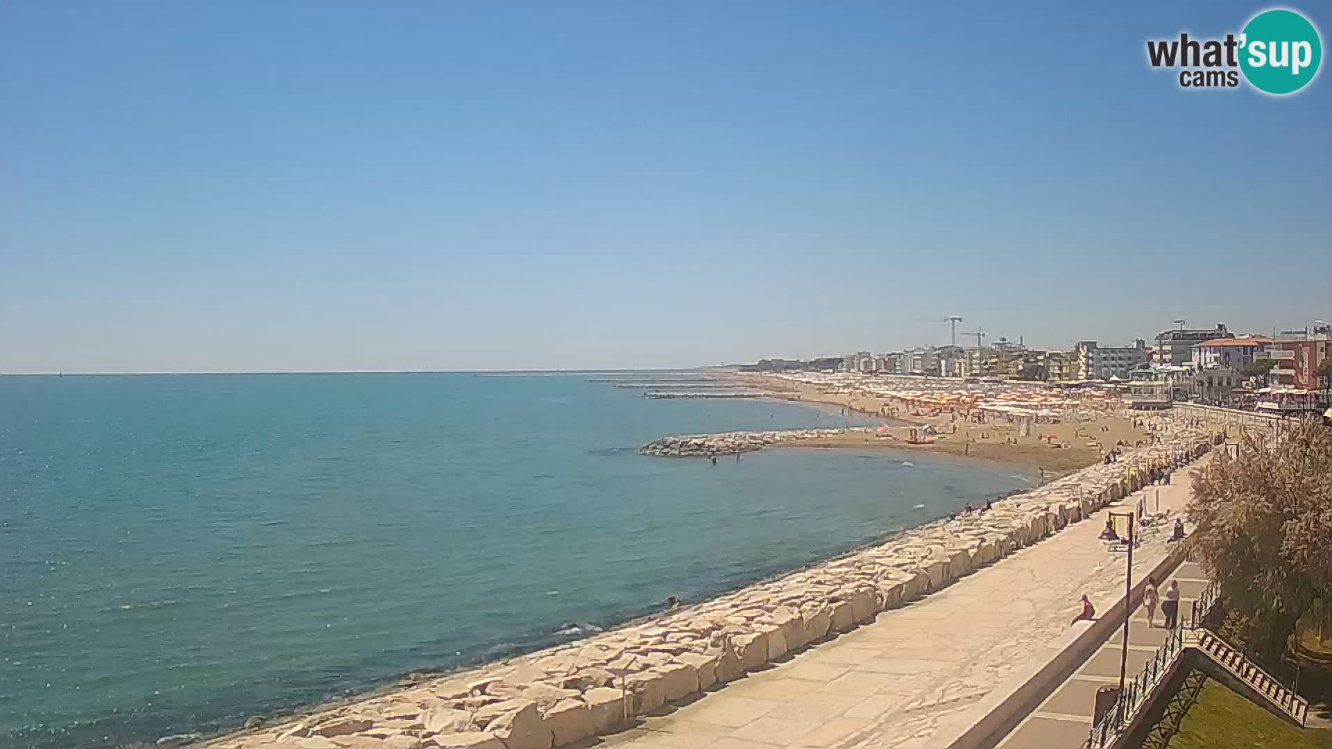 Kamera Caorle Ponente – Pogled iz “Marinai di Caorle”