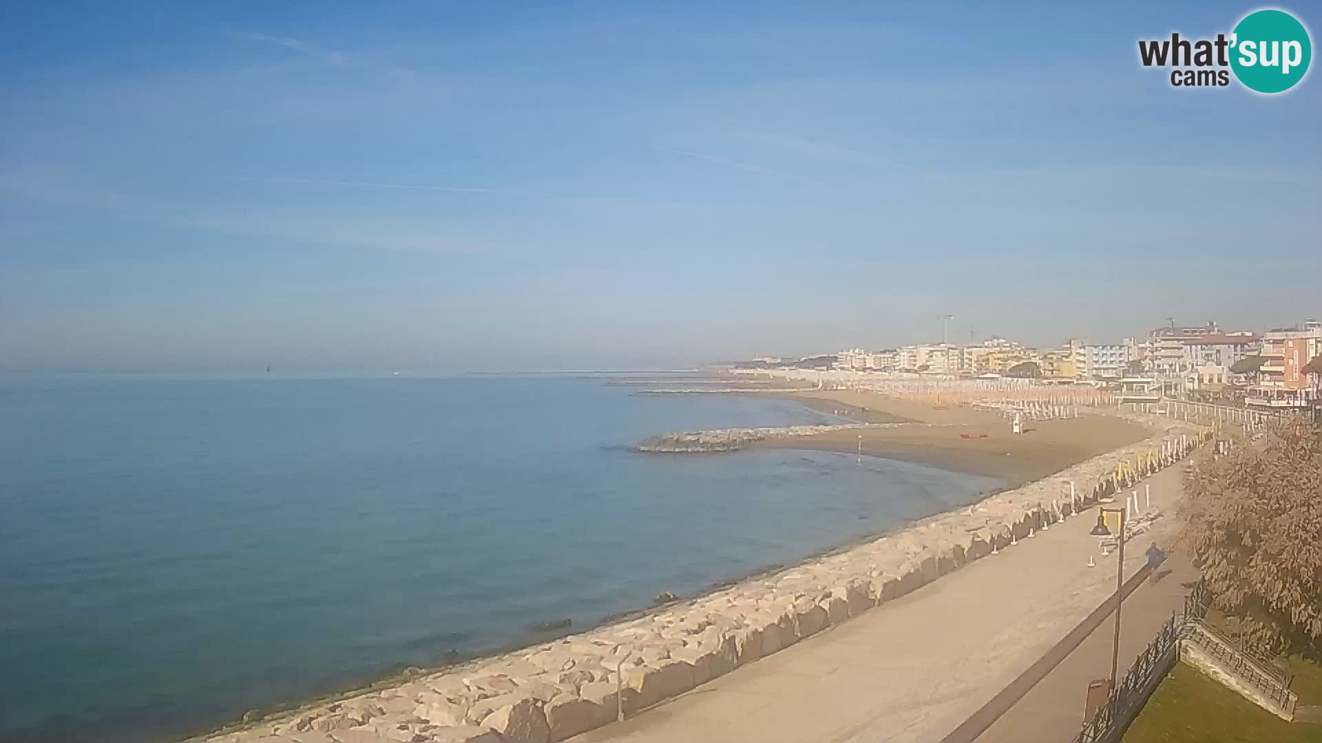 Webcam Caorle Ponente – Vista desde Marinai di Caorle