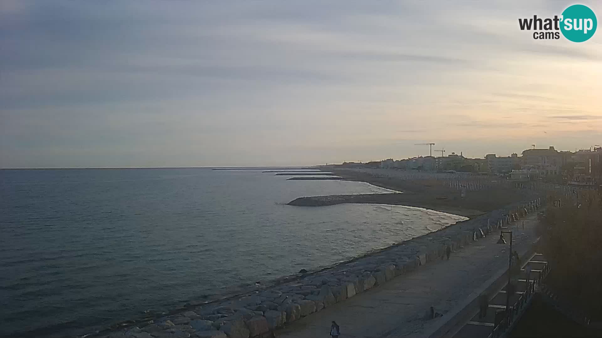 Webcam Caorle Ponente – View from Marinai di Caorle