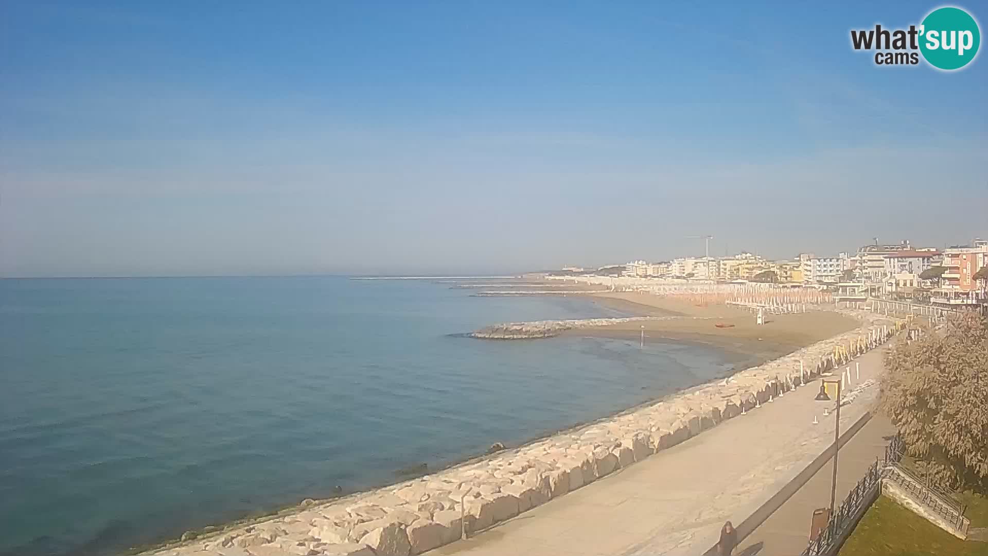 Webcam Caorle Ponente – View from Marinai di Caorle