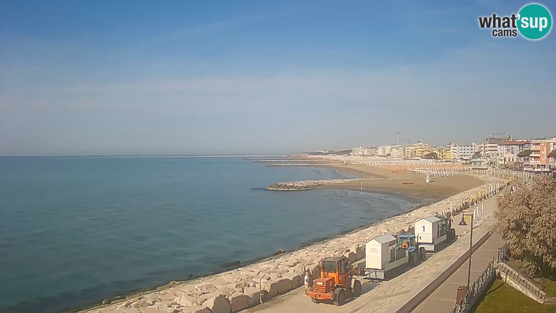 Webcam Caorle Ponente – View from Marinai di Caorle
