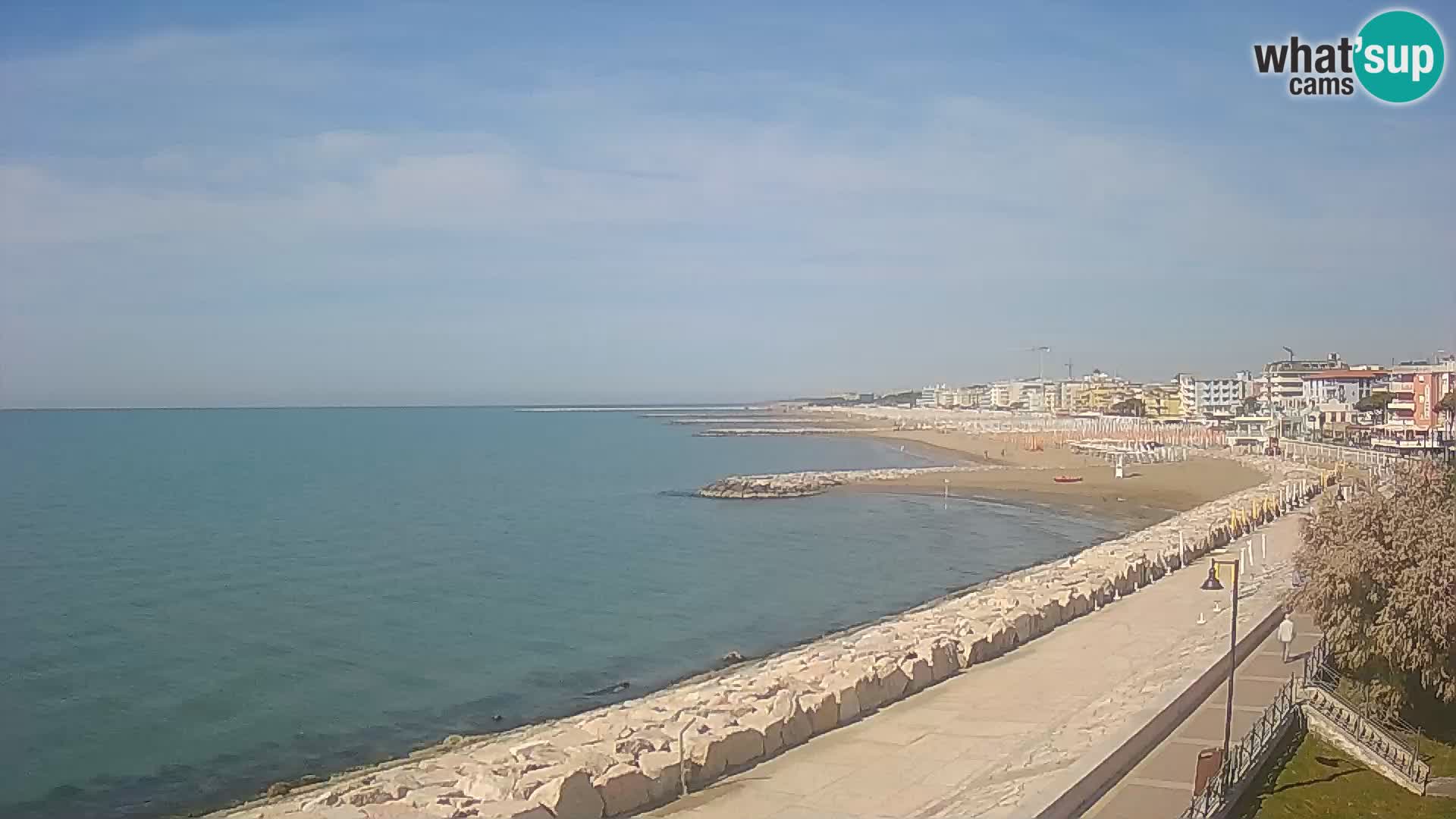 Webcam Caorle Ponente – View from Marinai di Caorle