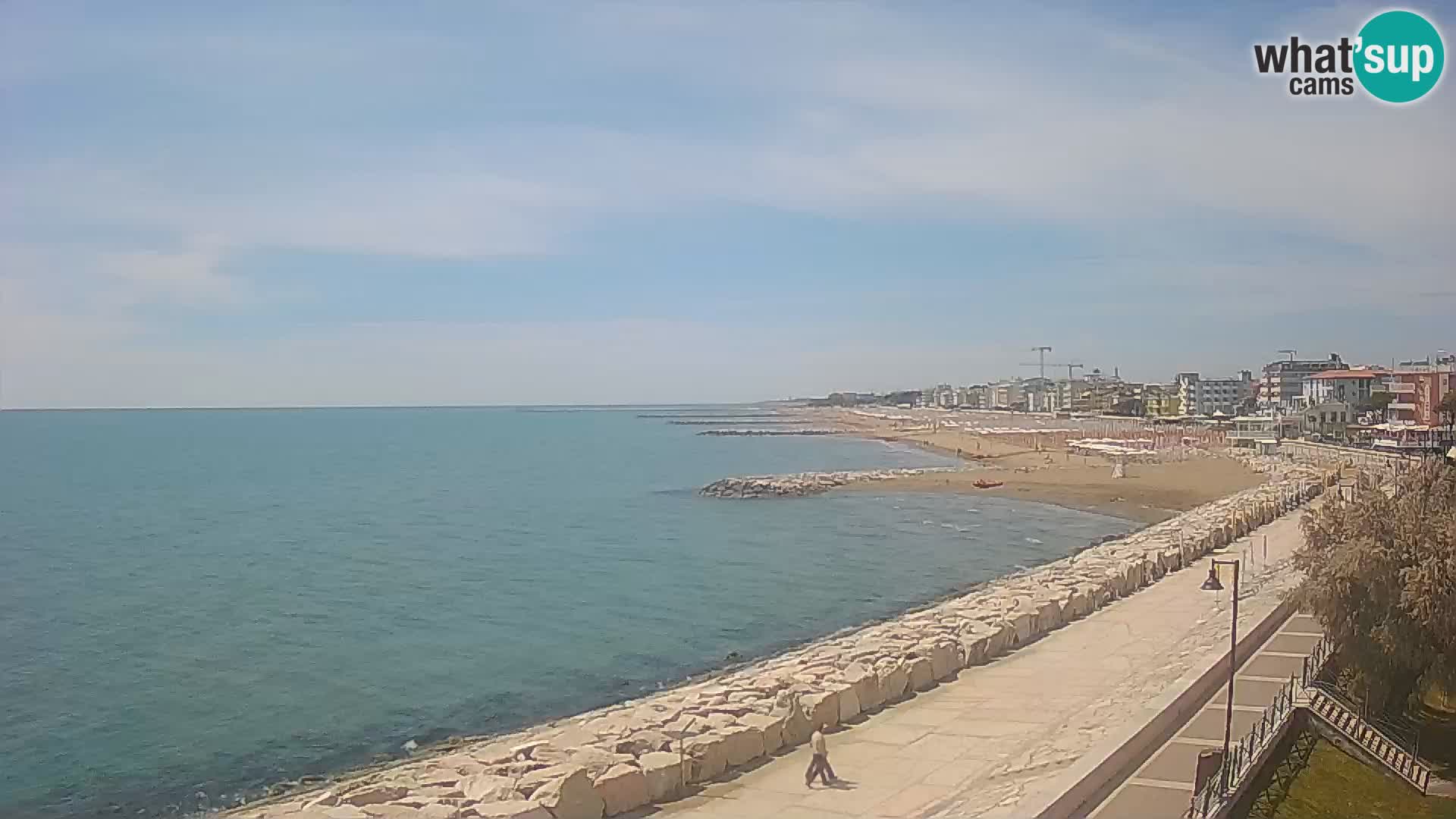 Web kamera Caorle Ponente – pogled sa “Marinai di Caorle”