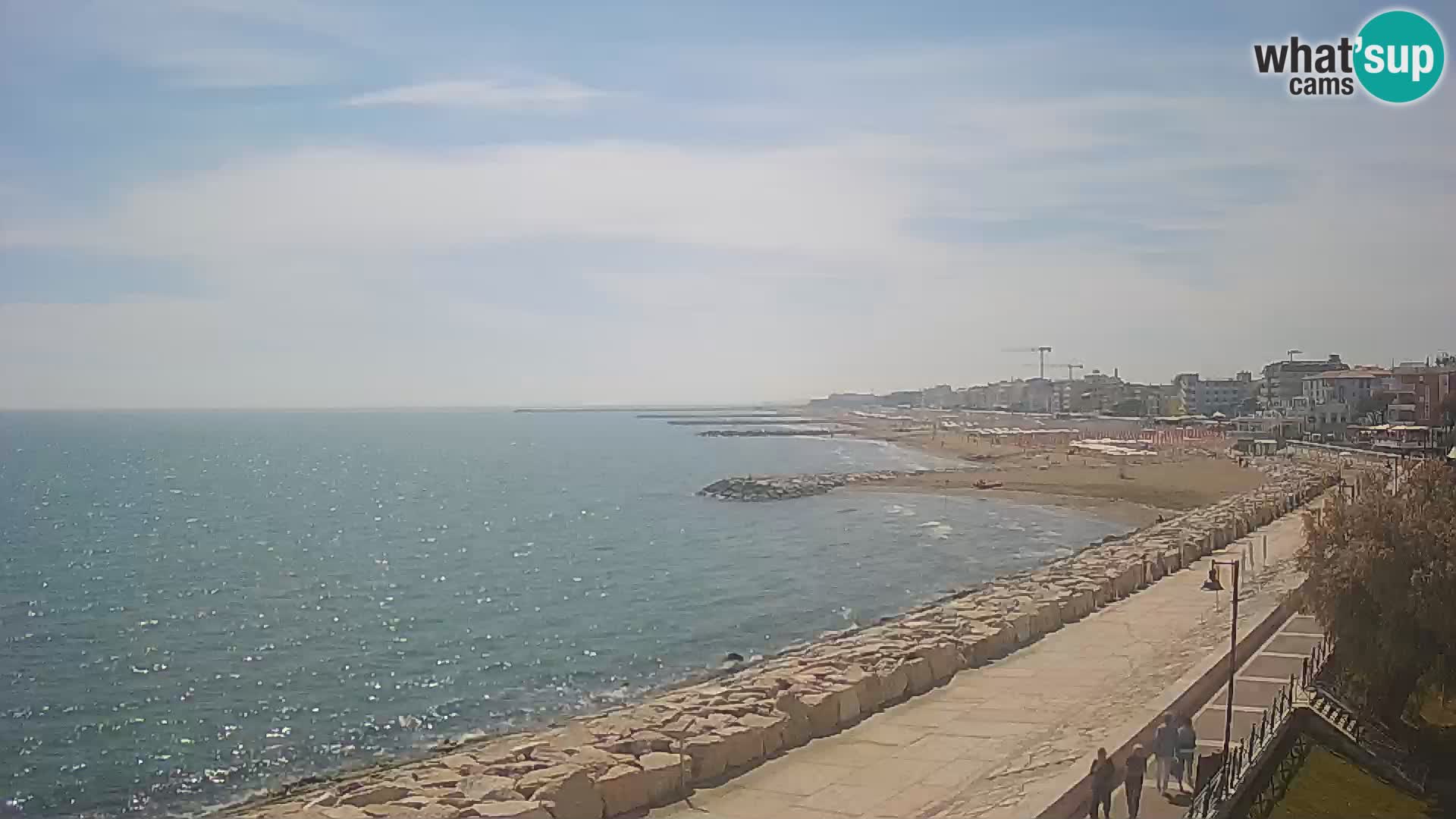 Webcam Caorle Ponente – View from Marinai di Caorle