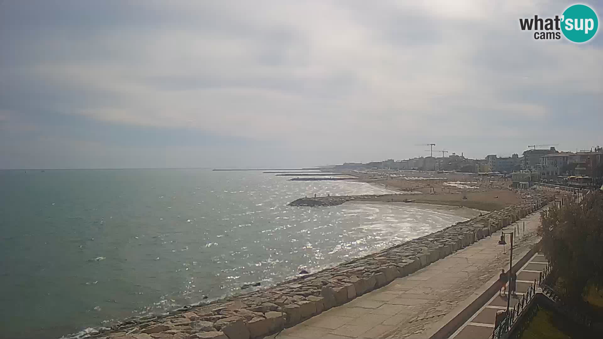 Webcam Caorle Ponente – View from Marinai di Caorle