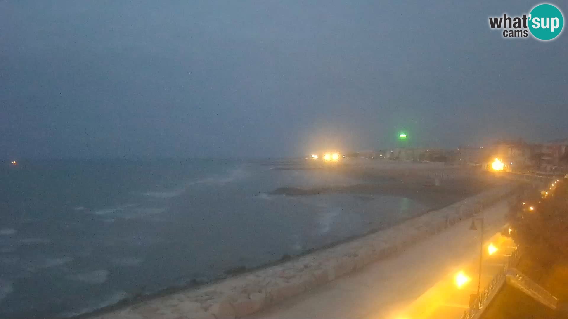 Webcam Caorle Ponente – Blick von Marinai di Caorle