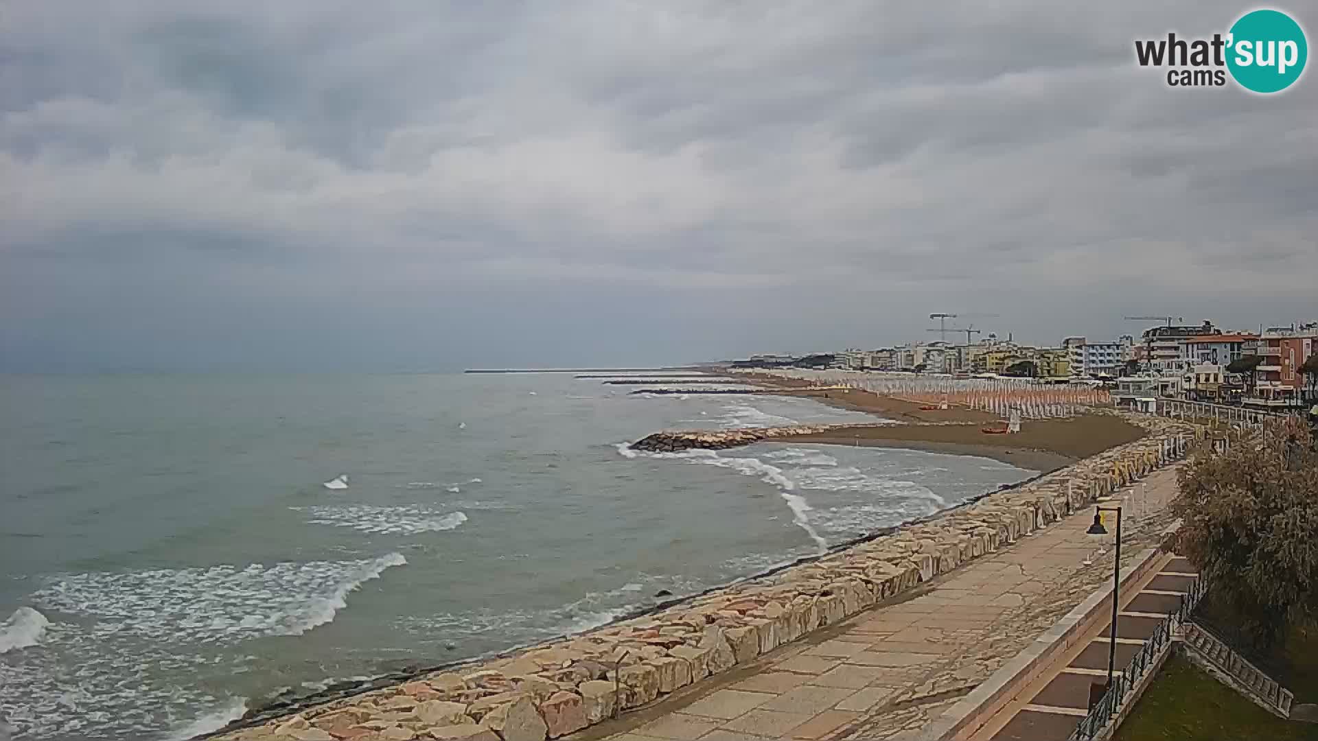 Kamera Caorle Ponente – Pogled iz “Marinai di Caorle”