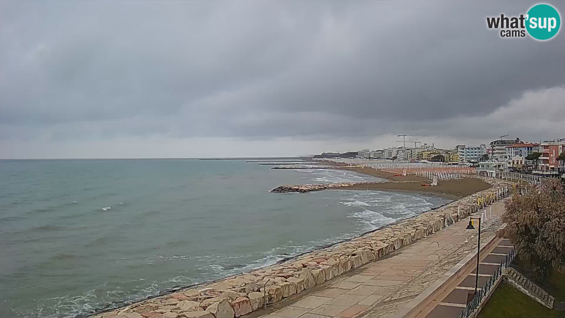 Webcam Caorle Ponente – View from Marinai di Caorle