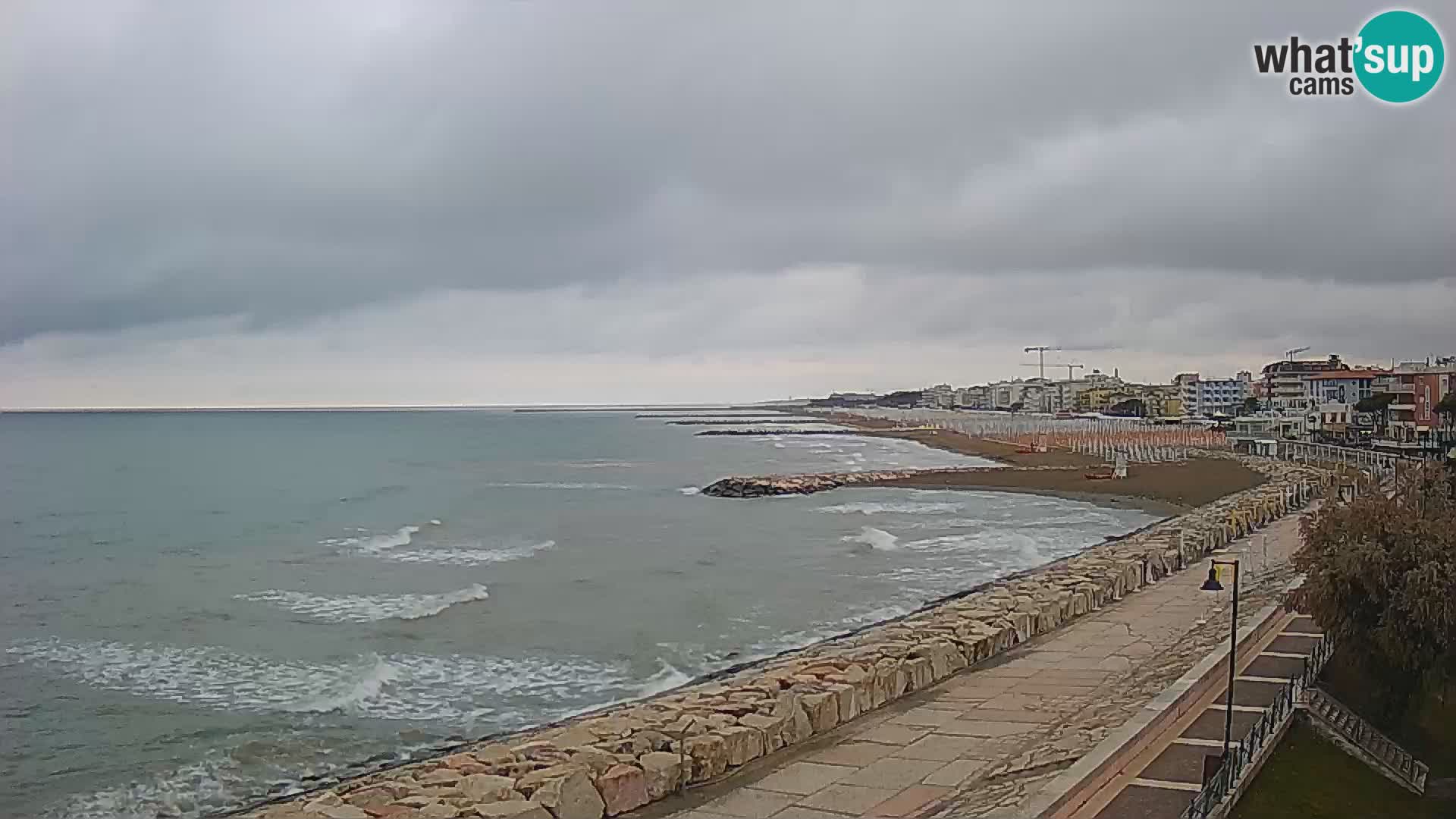 Webcam Caorle Ponente – View from Marinai di Caorle