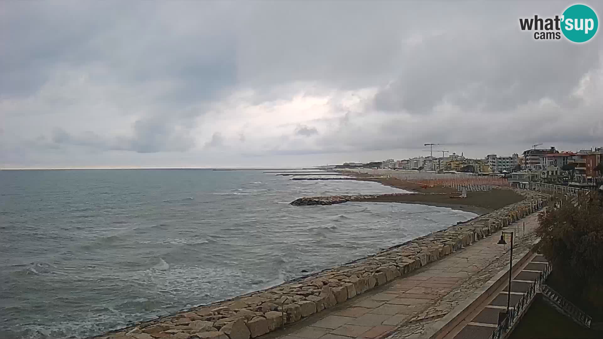 Webcam Caorle Ponente – View from Marinai di Caorle