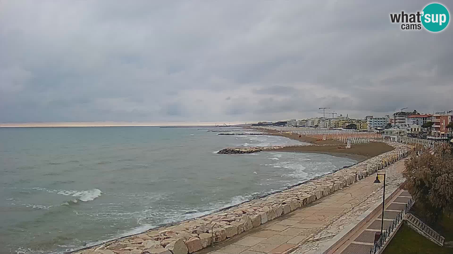 Webcam Caorle Ponente – View from Marinai di Caorle