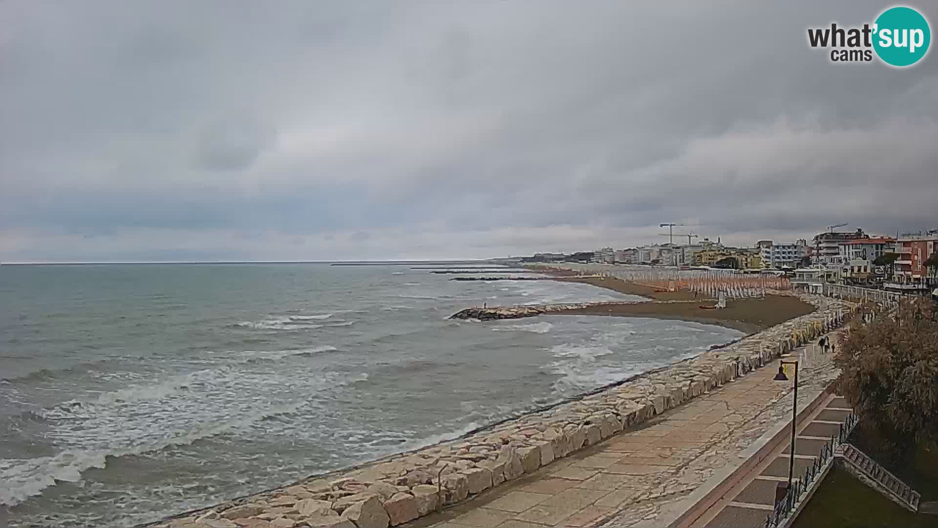 Webcam Caorle Ponente – View from Marinai di Caorle